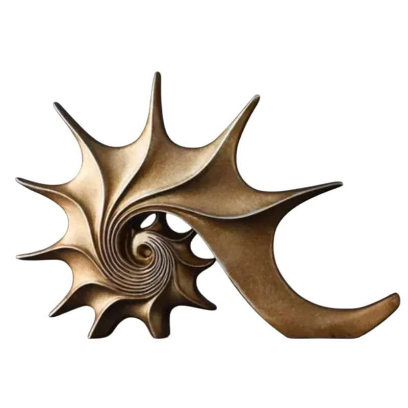 Sea Snail Conch Sculpture