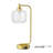 18.5" Dimmable Table Lamp With Usb And Touch Control-624688770