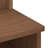 Hall Tree Acacia Wood Finish Solid Pine Wood, Engineered Wood-604996847