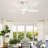 Dainius 60'' Ceiling Fan with LED Lights-1476130425