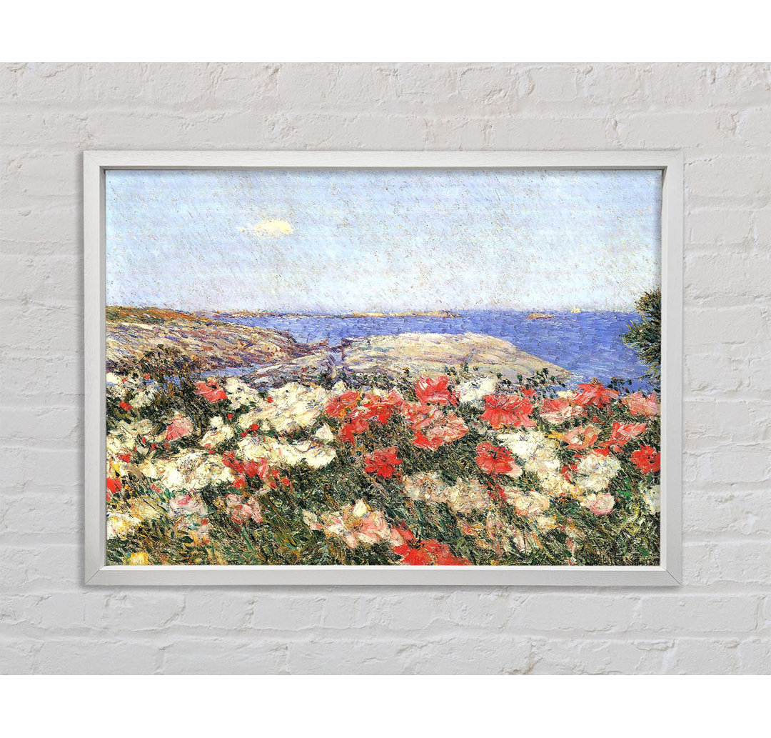 Hassam Mohnblumen auf den Isles Of Shoals - Druck