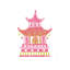 Everyday Chinoiserie II Pink 1 Piece Wrapped Canvas Wall Art-1908884440
