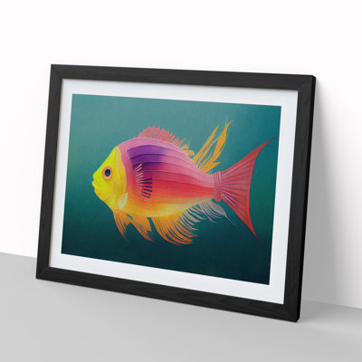 Fish In Watercolour Vol.4 - Single Picture Frame Print