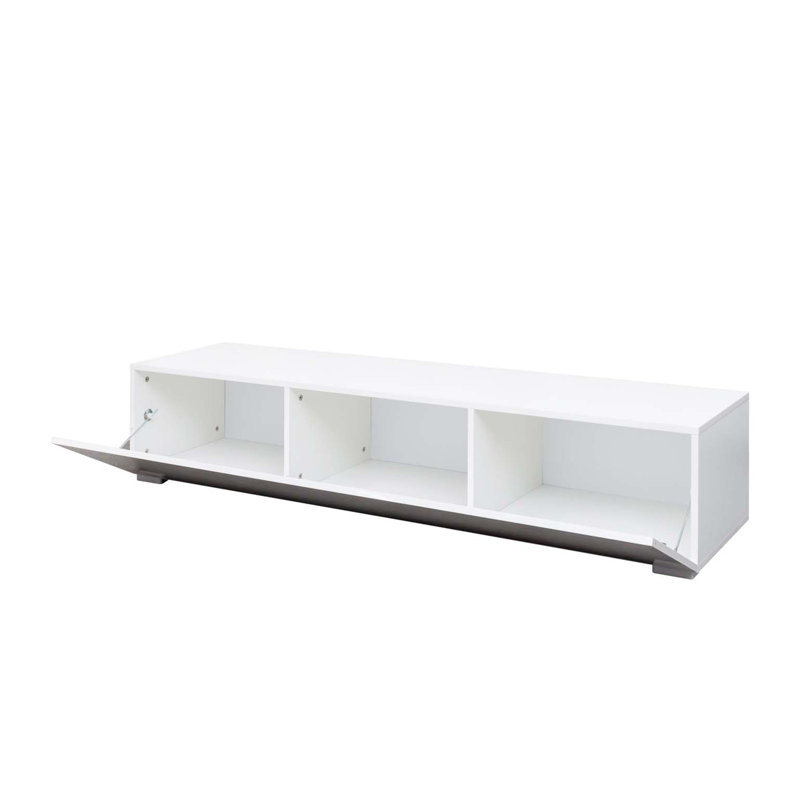 Meuble audio-vidéo moderne avec console multimédia pour le salon