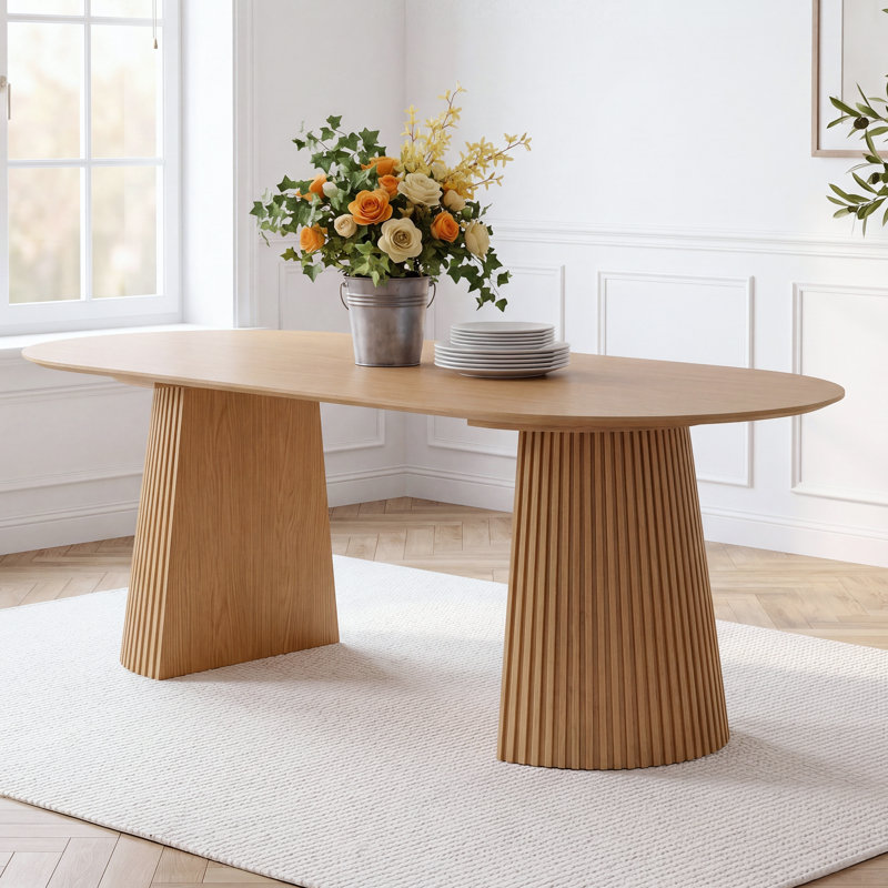 Table de salle à manger Hulse, Chêne