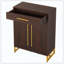 Armoire de rangement pour chaussures à 6 niveaux avec portes