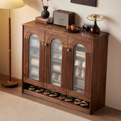 Retro practical furniture storage shoe cabinet