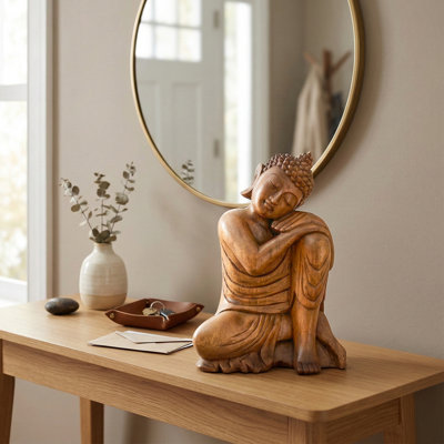 Aailiyah Wood Garden Statue