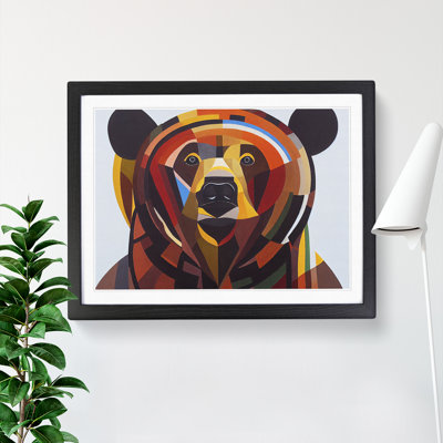 Abstract Bear Vol.3 - Framed Print