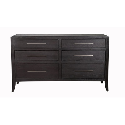 Lorenzo 6-Drawer Cabinet - Ebony