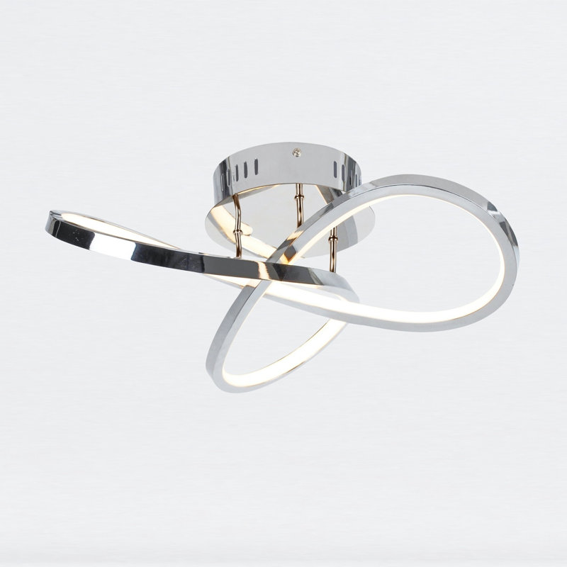 Bertello LED Semi Flush Mount