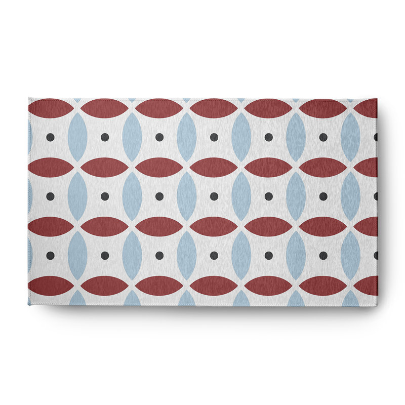 Subline Chenille Geometric Indoor Rug, Rectangle 3' x 5'