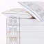 Ensemble de draps en percale de coton à densité de tissage 200 fils Nicola-40207631-40207636