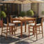 Tabouret de bar noir 4 pièces Arly