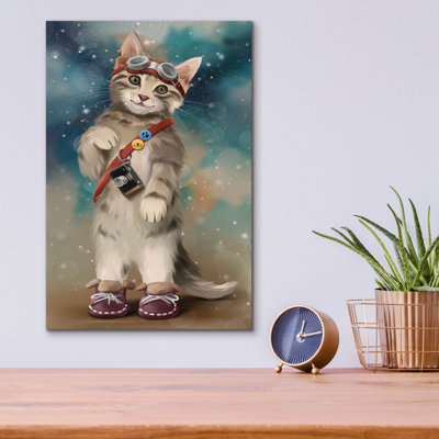 «Chat est un photographe habillé de bottes et de lunettes» par Kajenna Art 12 po x 16 po
