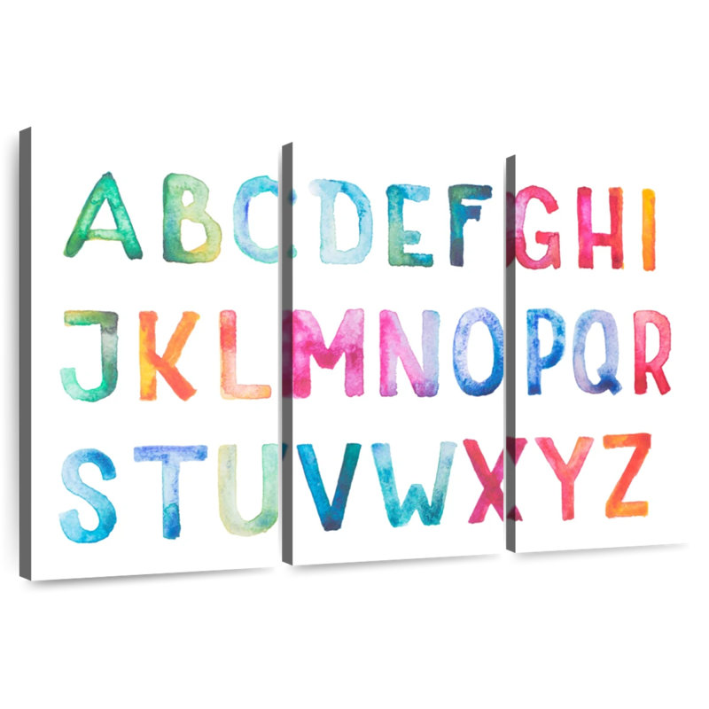 Keiri Alphabet, 24" H x 38" W