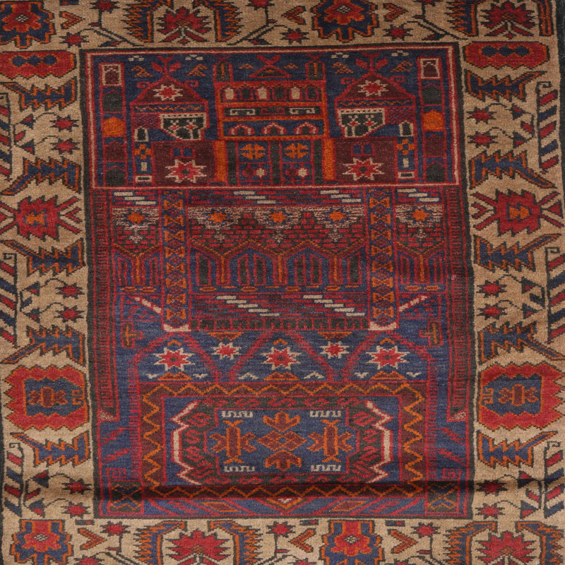 Oriental Indoor Rug, Square 7'