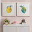 Happy Lemon - Ensemble de 2 peintures sur toile encadrées-1610254251-1610254254