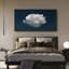 «Clouds Minimalist Single Cloud», reproduction sur toile-98042011-111568158