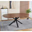Pied de table extensible, table à manger, table de bureau, table basse, panneau de fibres à densité moyenne