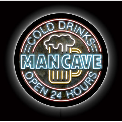 LED MANCAVE Signs