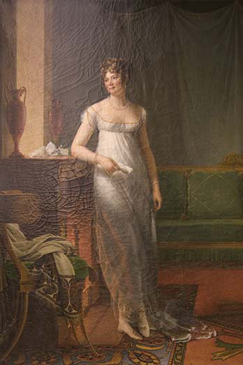 Reproduction d’art, "madame charles-maurice de talleyrand-pã©, H 36 po x l 24 po x P 1,5 po