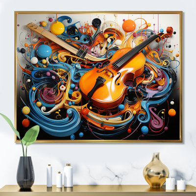 «Mansoora Colorful surreal symphony III», reproduction sur toile
