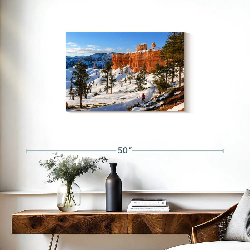 Bryce Canyon Snowy Mountain, H 20 po x l 30 po