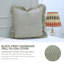 Housse de coussin Fabulsine en lin bleu clair, imprimé blocs et volants-107145613-107145610