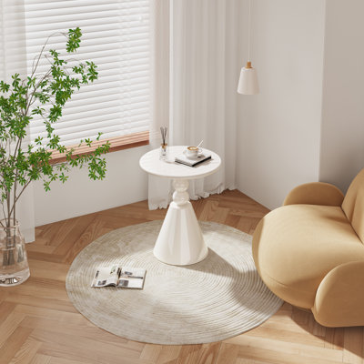 Pedestal End Table