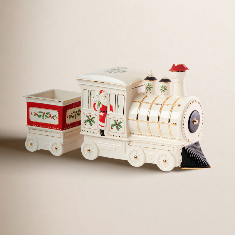 Holiday Train 5-Piece Serving Set