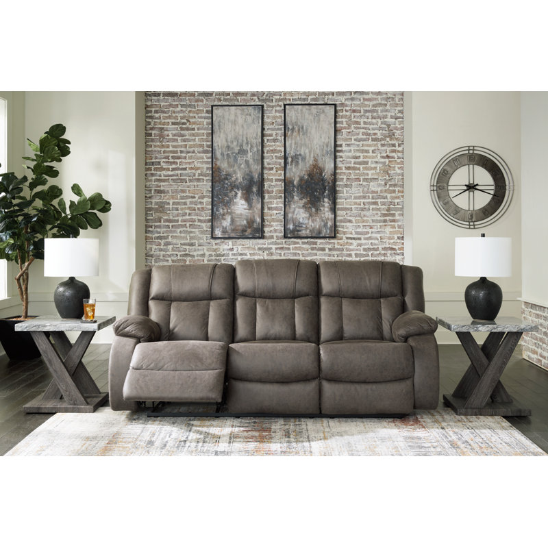 Avra 86'' Reclining Sofa, 41" H x 86" W x 40" D