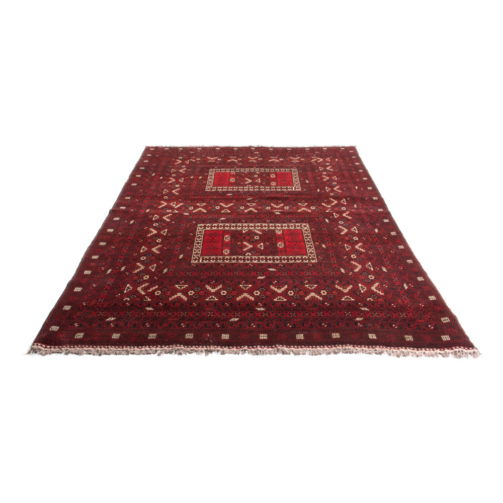 BohoLiving Turkaman Teppich - 236 x 162 cm - rot