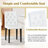 Modern Industrial Dining Set with Ergonomic Chairs