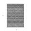 Tapis extérieur lavable à motif géométrique gris et argent 8 pi x 10 pi