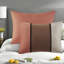 Ensemble de literie 7 pièces Coral, simili suède polyester, style chalet moderne avec coussins décoratifs pour la maison
