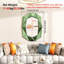 Briahna Glass Oval Wall Mirror-1203748196