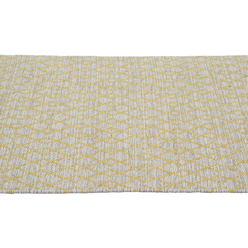 Bay Argyle Hand Woven Area Rug Set, Rectangle 140 x 200cm