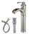 Single-handle Bathroom Faucet with Drain Assembly-44571113