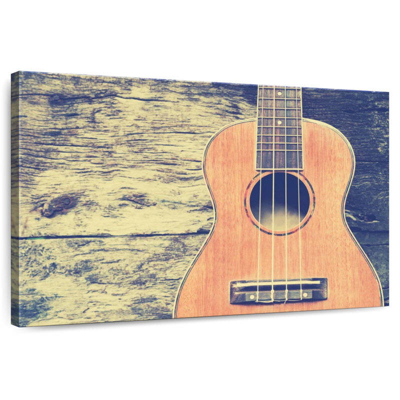 Abarca Vintage Ukulele, 32" H x 48" W