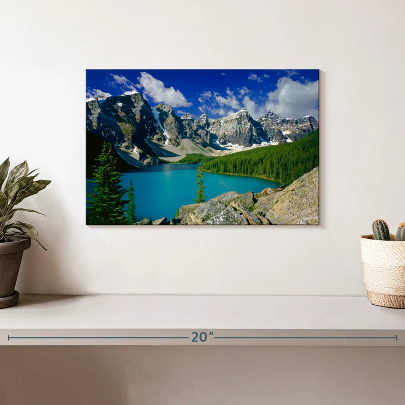 Alvord Enchanting Banff Landscape, H 8 po x l 12 po