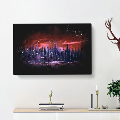 Cypress Trees - Wrapped Canvas