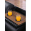 Ensemble de canapé modulaire en similicuir 3 pièces avec repose-pieds noir-1397428478-1397428479