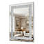 Grand miroir suspendu en cristal Crystal Diamond