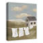 «House on Hill Calming Laundry Scene», reproduction sur toile-905330625