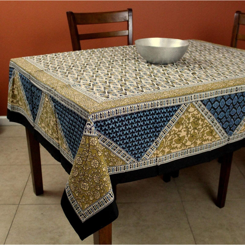 Nappe Floral, Bleu