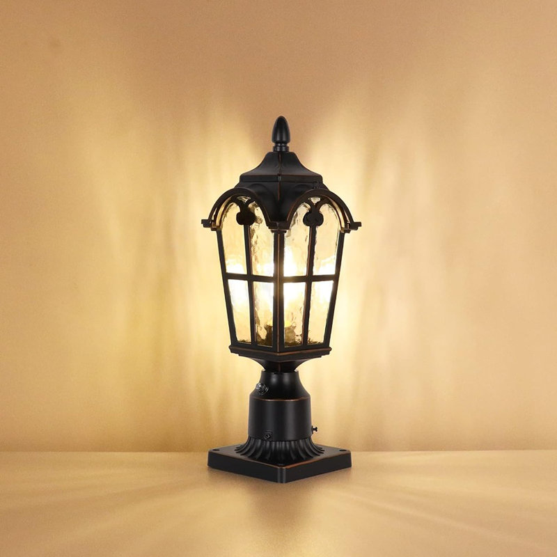 Luminaire à poteau en aluminium imperméable Dusk To Dawn