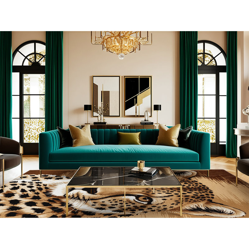  Tapis lavable guépard de gros guépards de Tanzanie, Tapis de couloir 2 pi x 4 pi