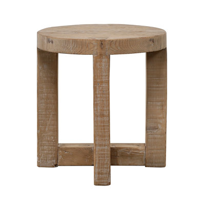 Solid Wood End Table