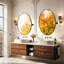 Aluminum Frame Pivot Wall Mirror 